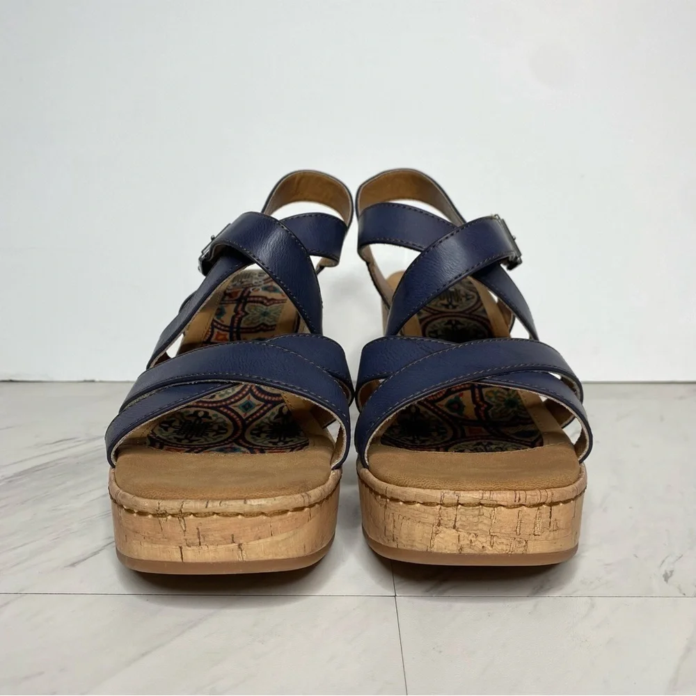 New! BOC Born Chiana Cork Wedge Sandal 11M